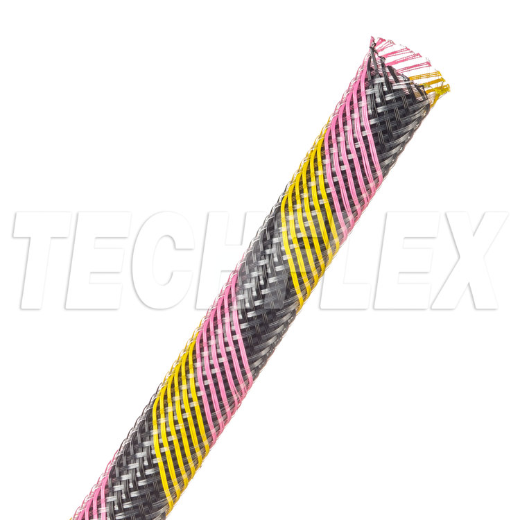 Flexo® PET - 3/8" - Hip-Hop (UV Pink/UV Yellow/Black)