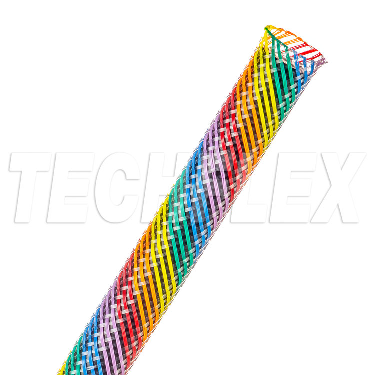 Flexo® PET - 3/8" - Rainbow Clear