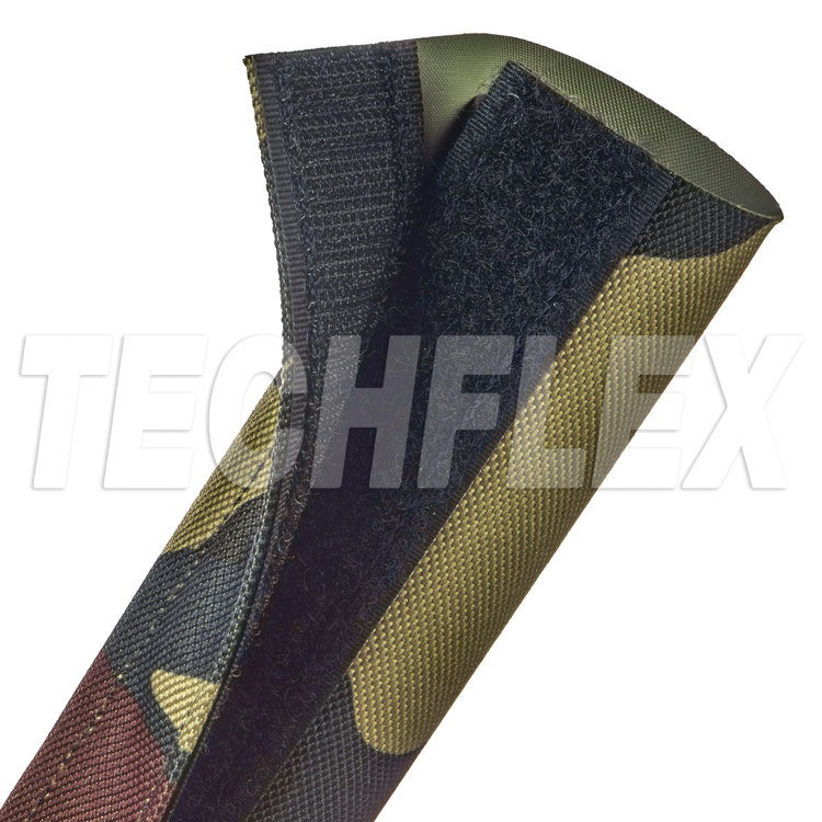 VersaWraptor® - 1 1/2" - Polyester Wrappable Wire Protection - Camouflage