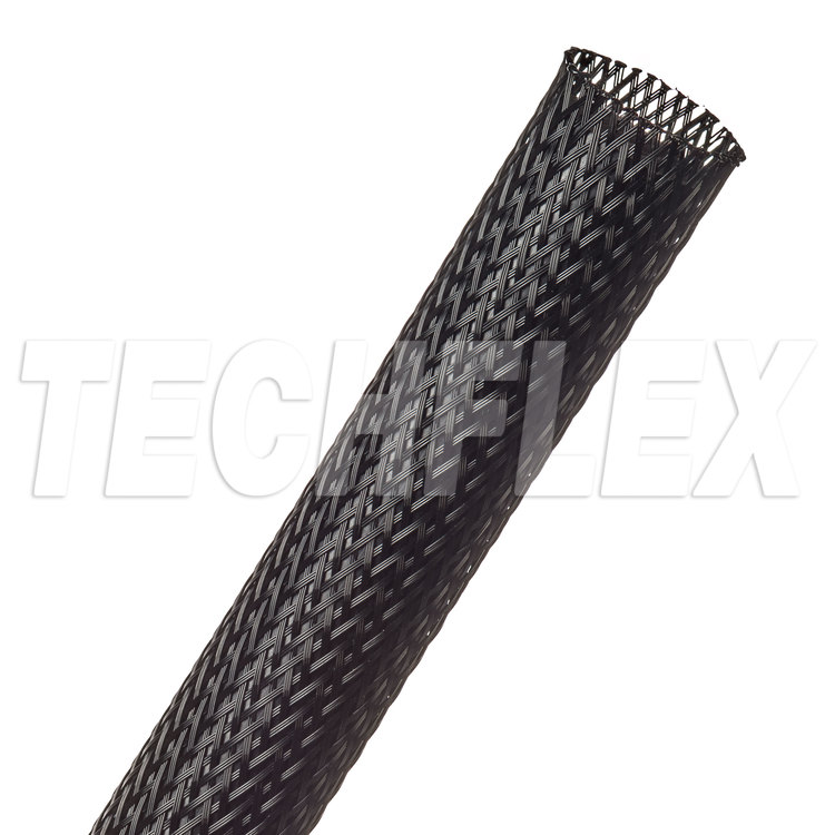 Flexo® PET Overexpanded - 3/4" - Black, 3 end