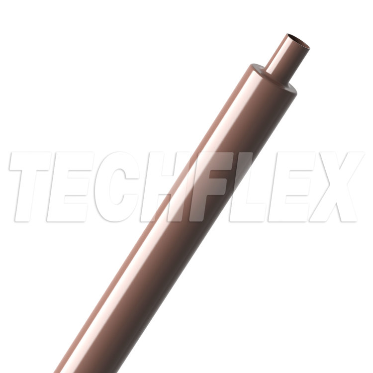 Shrinkflex® Polyolefin Glossy Heatshrink Tubing - 2:1 - 3/8" - Brown