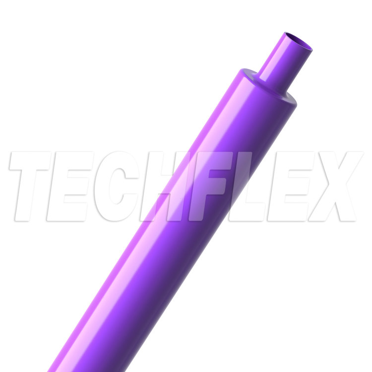 Shrinkflex® Polyolefin Glossy Heatshrink Tubing - 2:1 - 1/2" - Purple