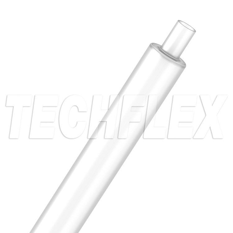 Shrinkflex® Polyolefin Glossy Heatshrink Tubing - 2:1 - 1/2" - Clear