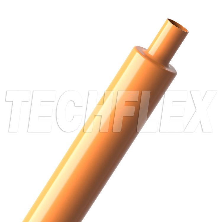 Shrinkflex® Polyolefin Glossy Heatshrink - 3/4" - Orange