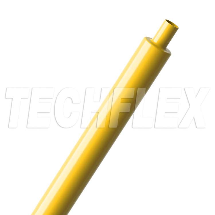 Shrinkflex® Polyolefin Glossy Heatshrink - 3/8" - Yellow