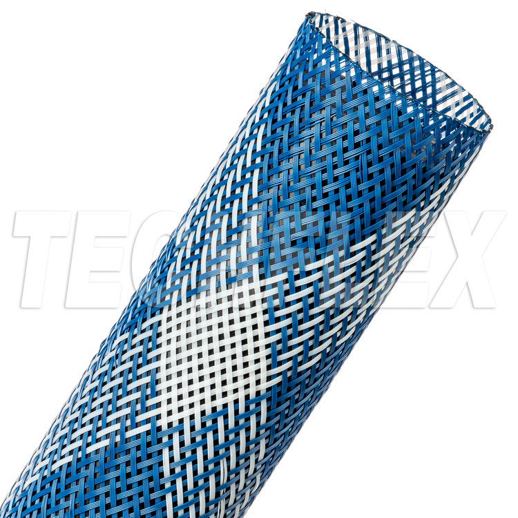 Flexo® PET - 1 1/2" Blue w/ White Spyder
