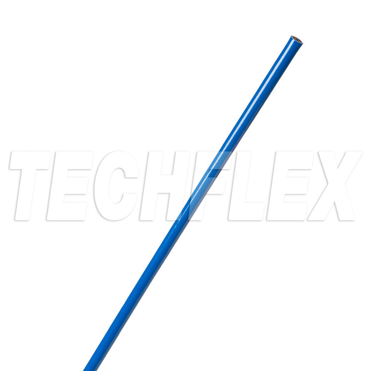 Vinyl Coated Fiberglass Grade A - 24 AWG - Blue