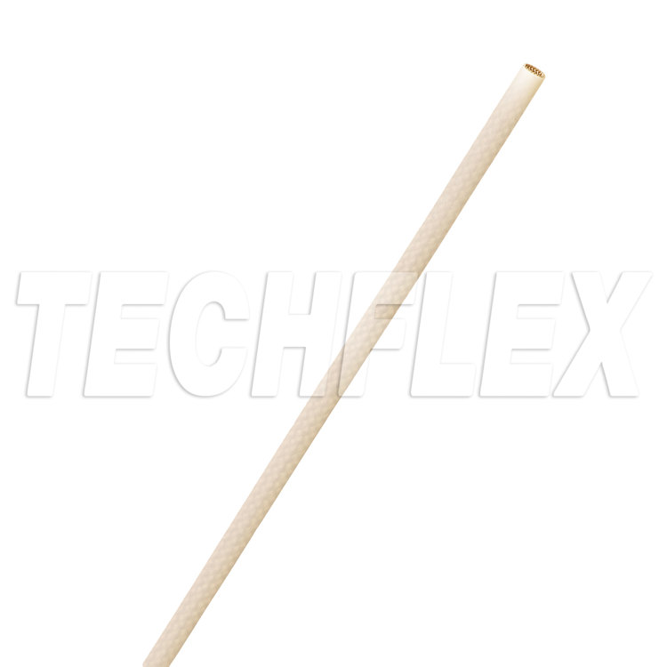 Silicone - Grade C - Coated Fiberglass Sleeving - (.86mm) 20 AWG - Natural