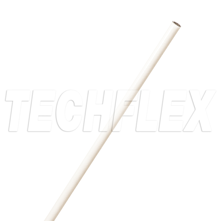 FR Silicone Flex Glass® - Grade C - Silicone Coated Fiberglass Sleeving - (1.07mm) 18 AWG - Natural