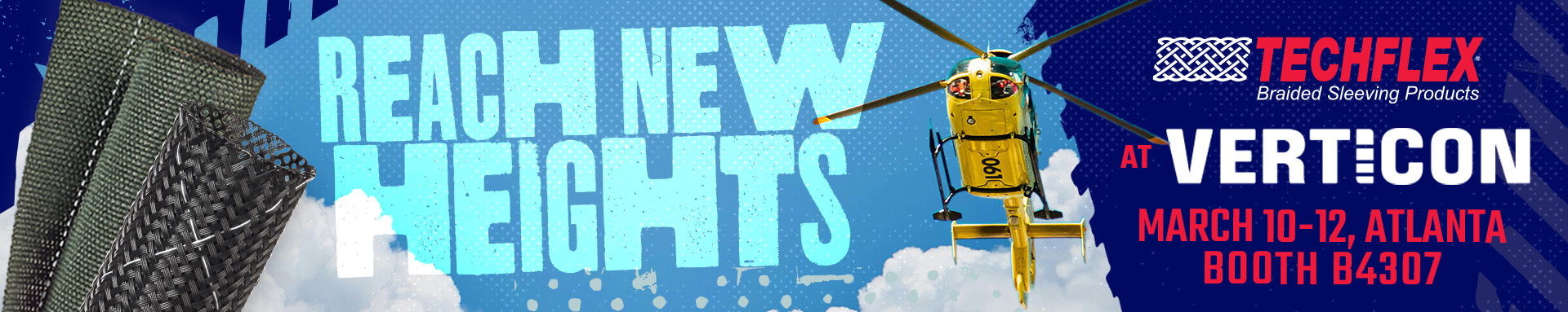 Techflex at Verticon, March 10-12 | Atlanta