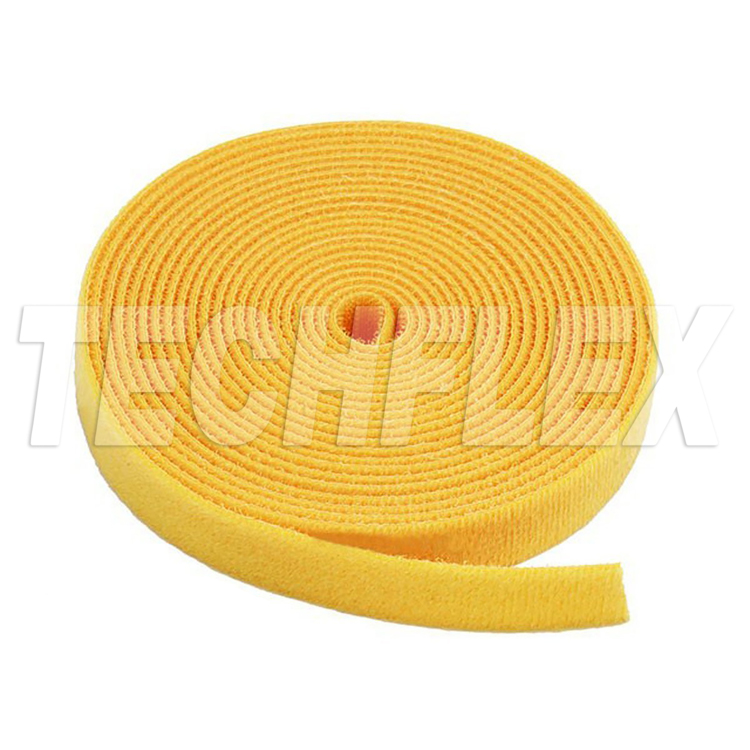 Velcro® Brand One-Wrap® Tape - 25 yd Roll - 1/2" - Yellow