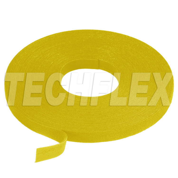 Velcro® Brand One-Wrap® Tape - 25 yd Roll - 5/8" - Yellow