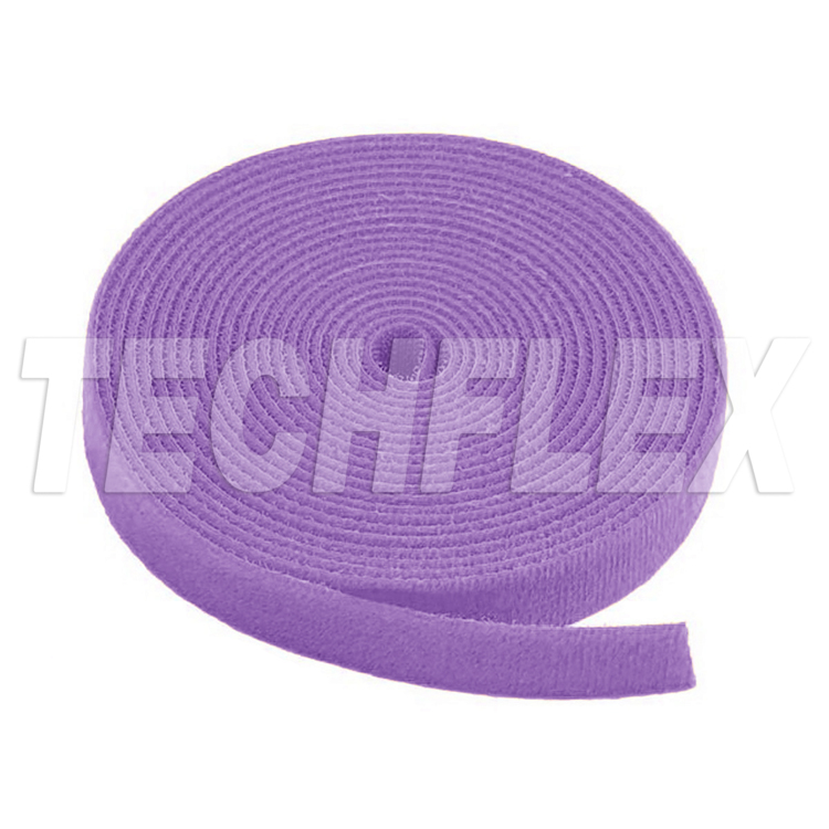 Velcro® Brand One-Wrap® Tape - 25 yd Roll - 3/8" - Purple