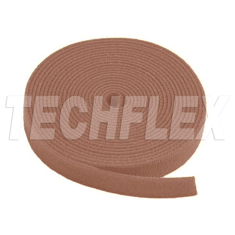 Velcro® Brand One-Wrap® Tape - 25 yd Roll - 3/8" - Brown