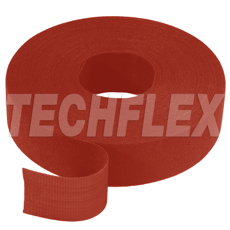 Velcro® Brand One-Wrap® Tape - 25 yd Roll - 3" - Red