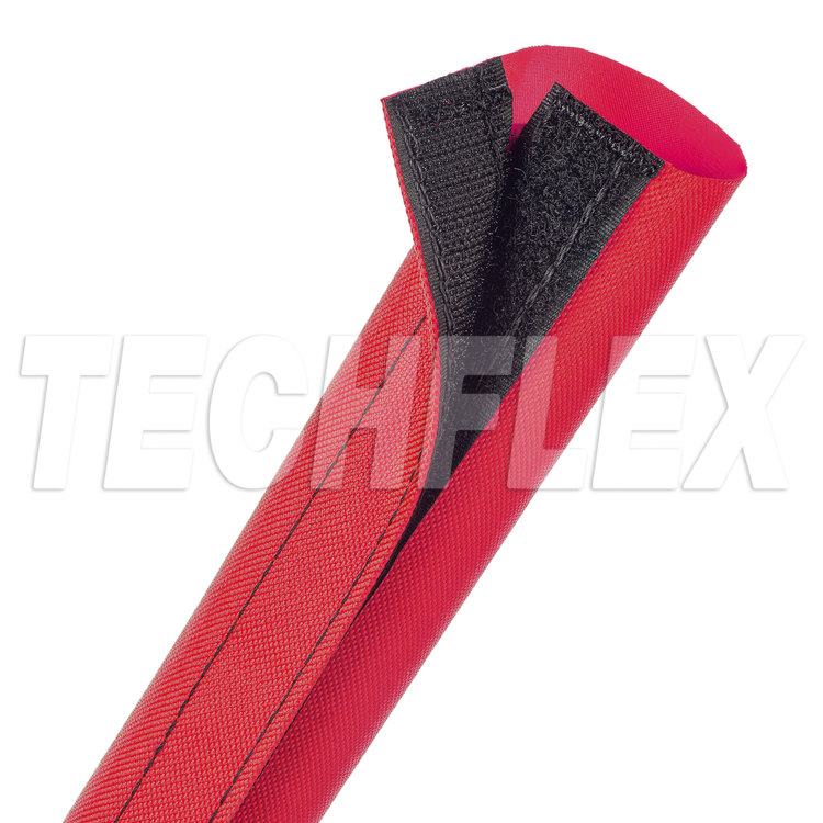 VersaWraptor® - 1" - Polyester Wrappable Wire Protection - Red