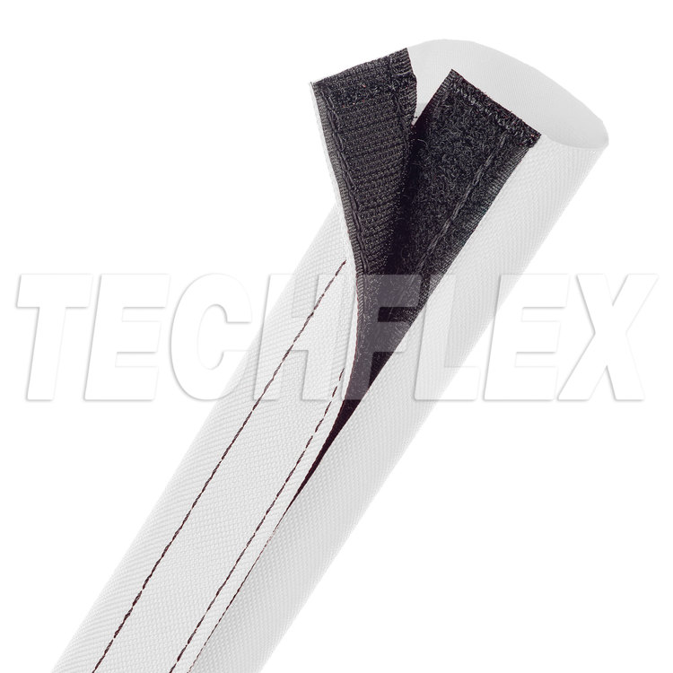 VersaWraptor® - 1" - Polyester Wrappable Wire Protection - White