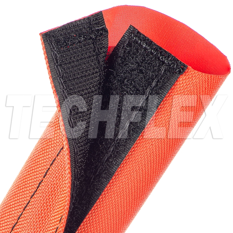 VersaWraptor® - 2 1/2" - Polyester Wrappable Wire Protection - Orange