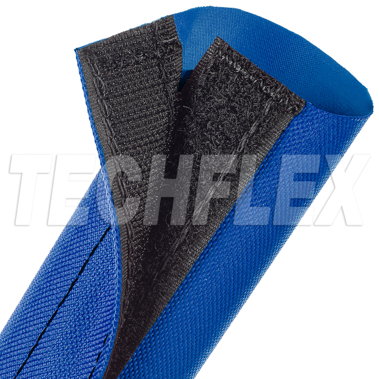 VersaWraptor® - 3 1/2" - Polyester Wrappable Wire Protection - Blue