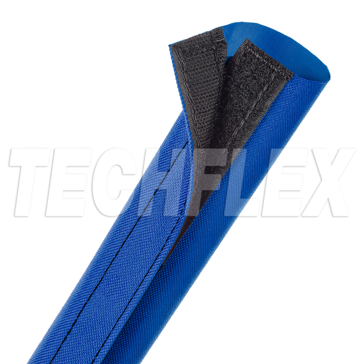 VersaWraptor® - 1" - Polyester Wrappable Wire Protection - Blue