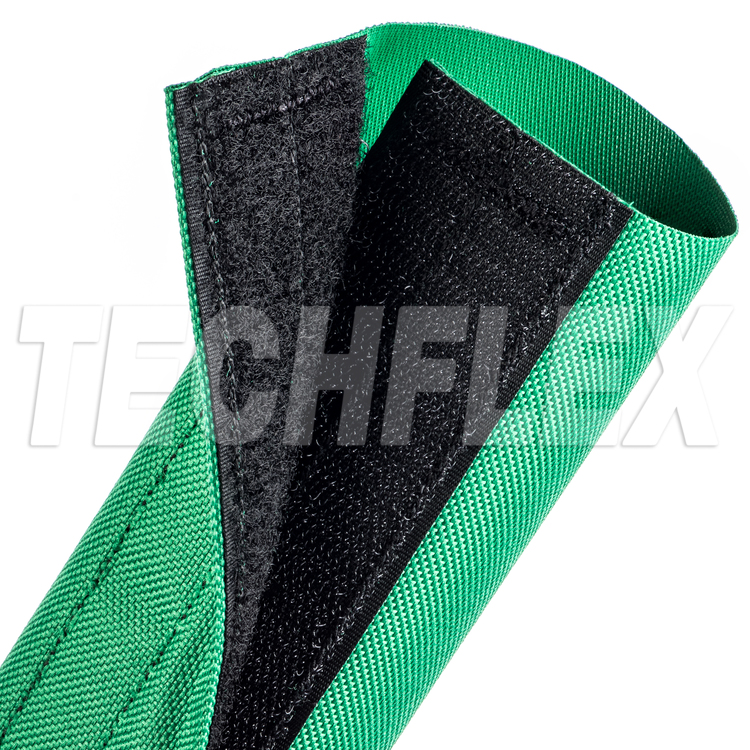 VersaWraptor® - 2" - Polyester Wrappable Wire Protection - Green
