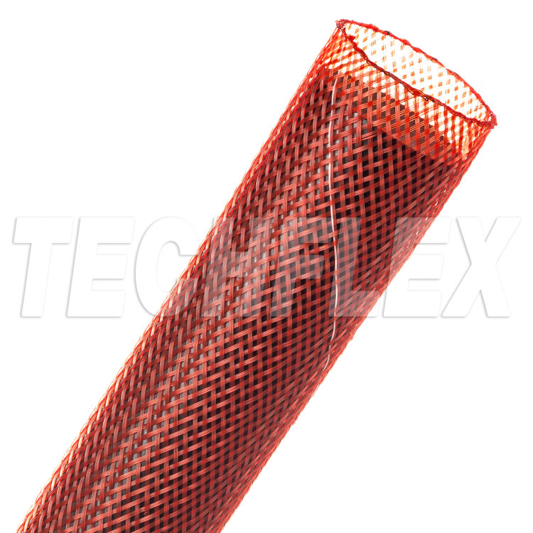 Flexo® Halar® - 1 1/4" - RED w/ White Tracer