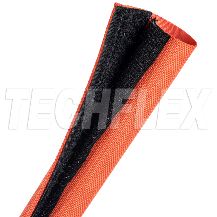 VersaWraptor® - 1" - Polyester Wrappable Wire Protection - Orange