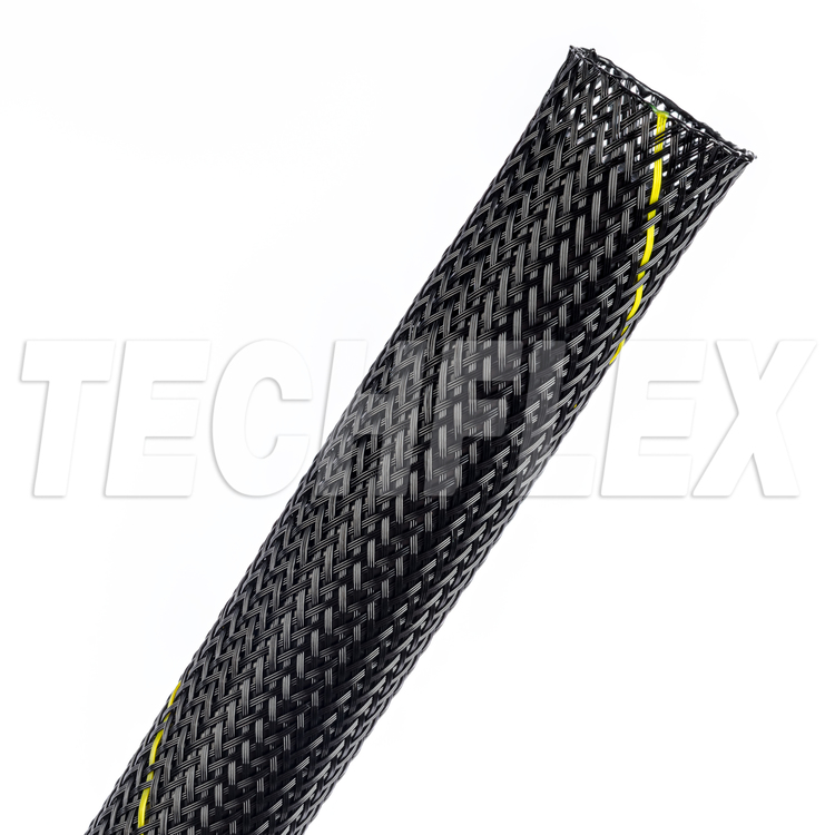 Flexo® PET - 3/4" - UniTrace Yellow (Black/Neon Yellow)