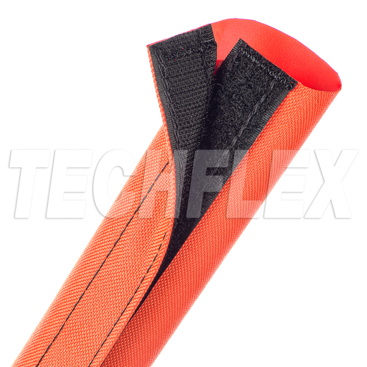 VersaWraptor® - 1 1/4" - Polyester Wrappable Wire Protection - Orange