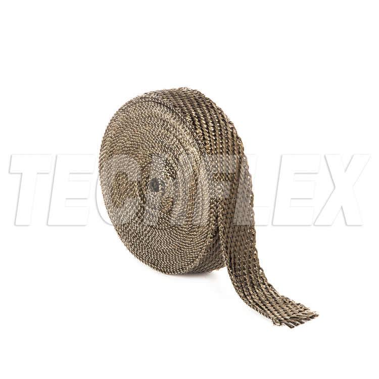 Volcano Wrap - 1" Wide - 25' Roll - Metallic Brown Basalt