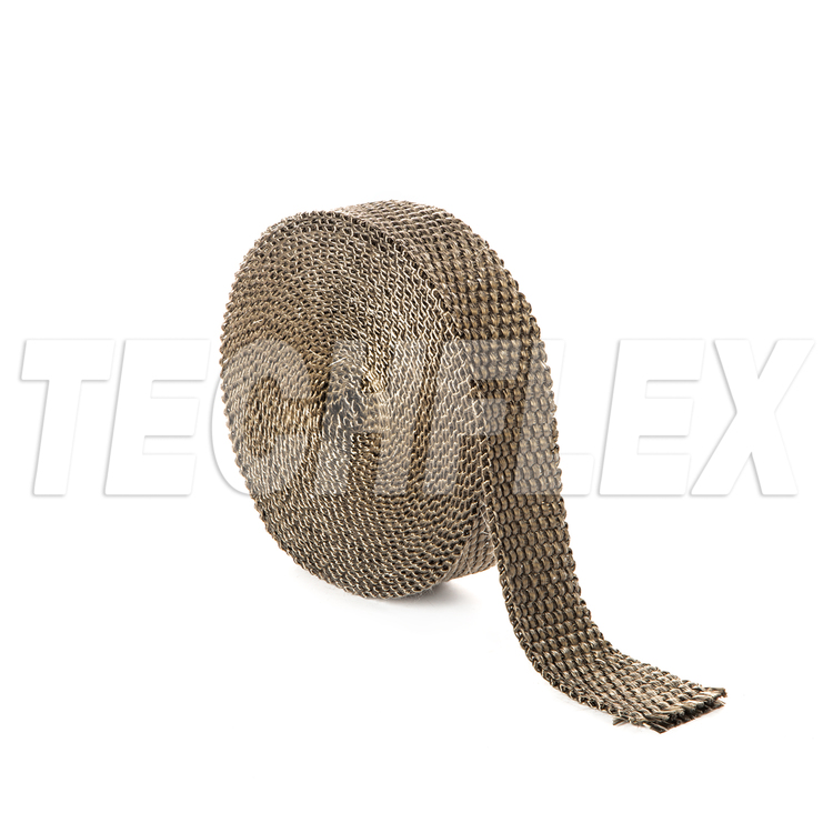 Volcano Wrap - 1" Wide - 15' Roll - Metallic Brown Basalt