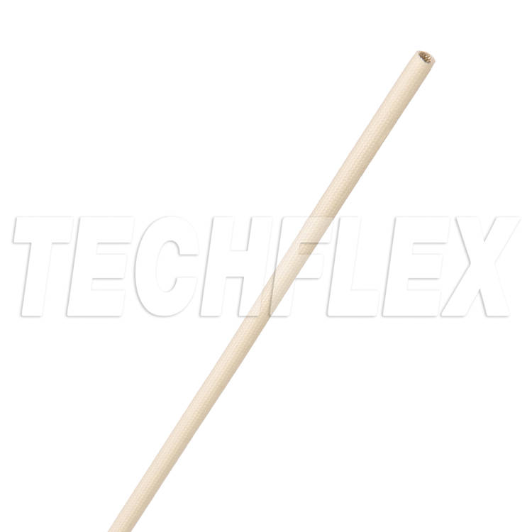 Silicone Flex Glass® - Grade C - Coated Fiberglass Sleeving - (2.69mm) 10 AWG - Natural
