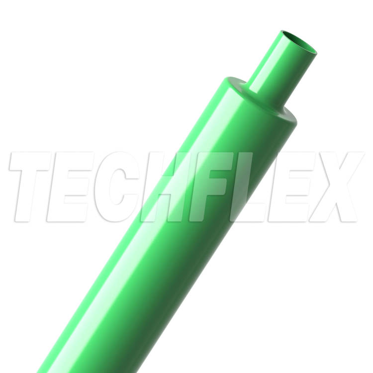 Shrinkflex® Polyolefin Glossy Heatshrink Tubing - 2:1 - 3/4" - Green